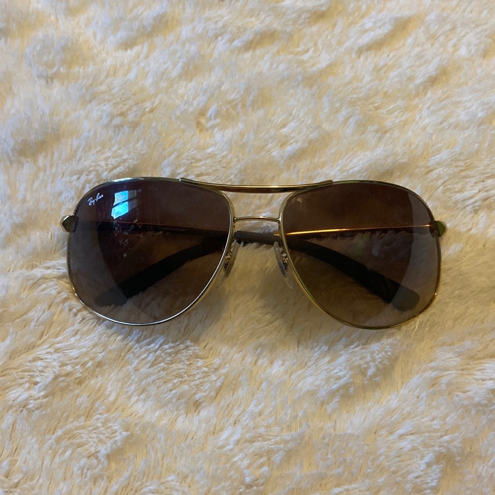 Ray-ban Gold Frame Sunglasses